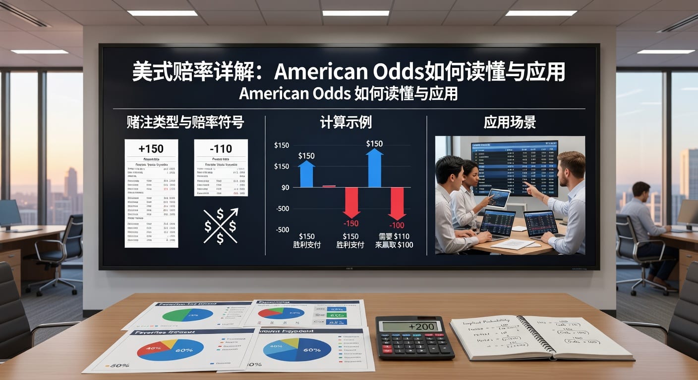 美式赔率 american odds 2026世界杯投注策略