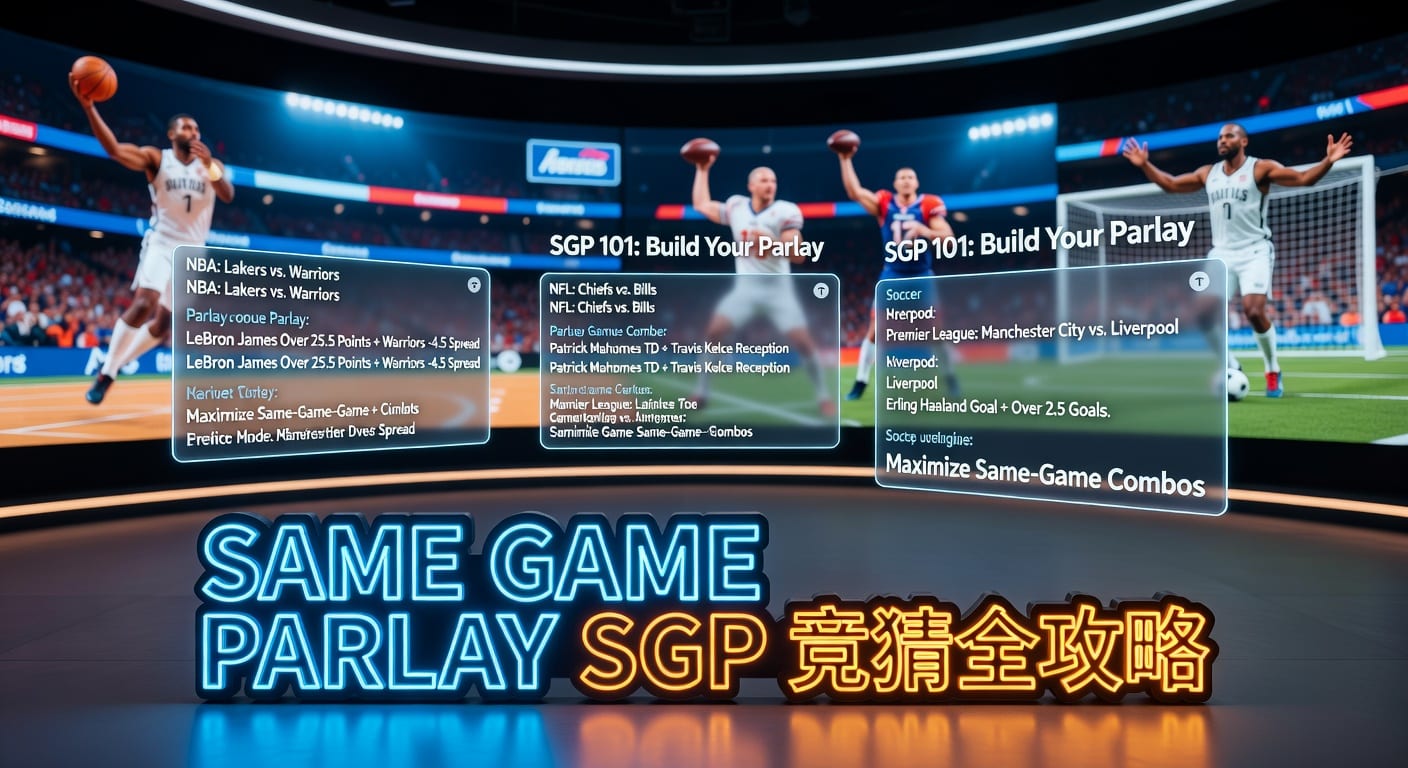 PG体育平台：Same Game Parlay (SGP) 玩法解析与投注技巧