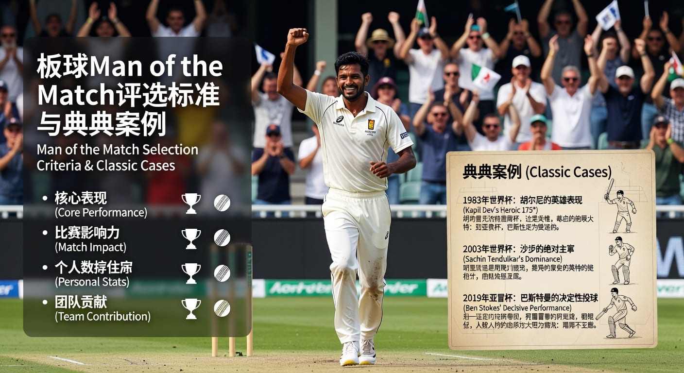 Man of the Match：解析最佳球员评选机制与投注价值（2026年）