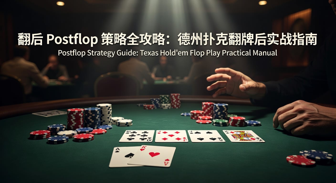 翻后 postflop：投注技巧与赛况判断实战