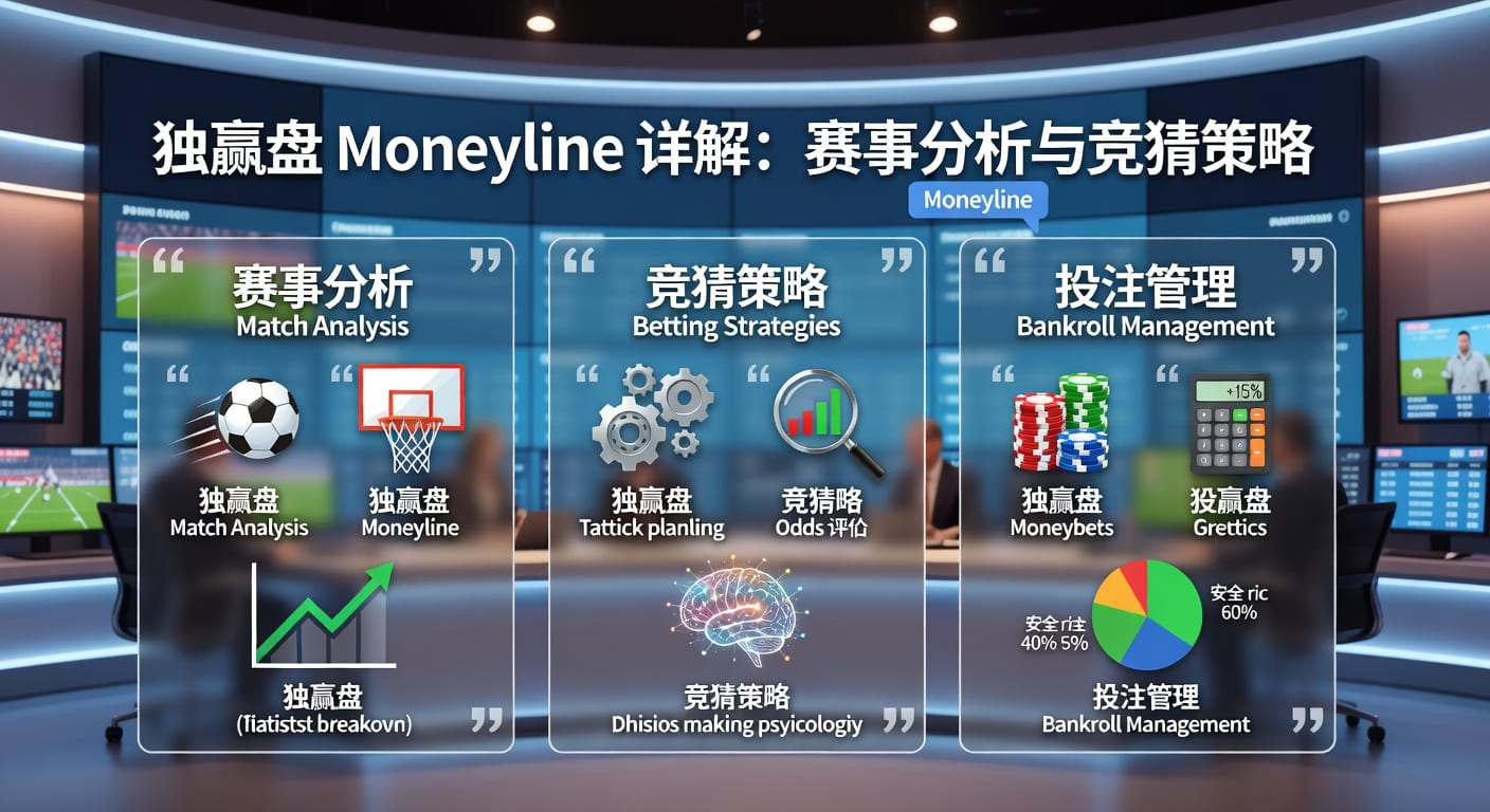 独赢盘 moneyline：投注技巧、判断与实战解析