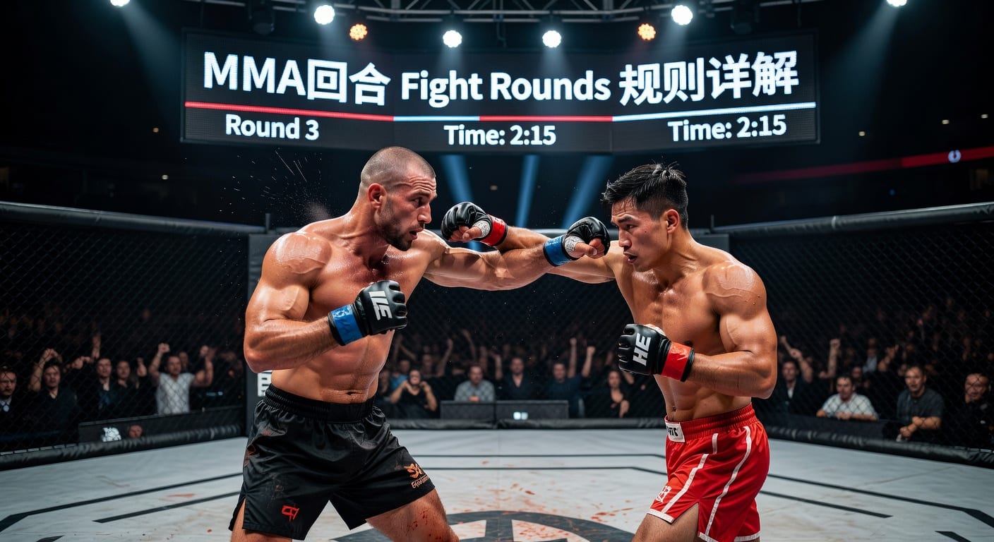 MMA回合 fight rounds：回合节奏与胜负判断