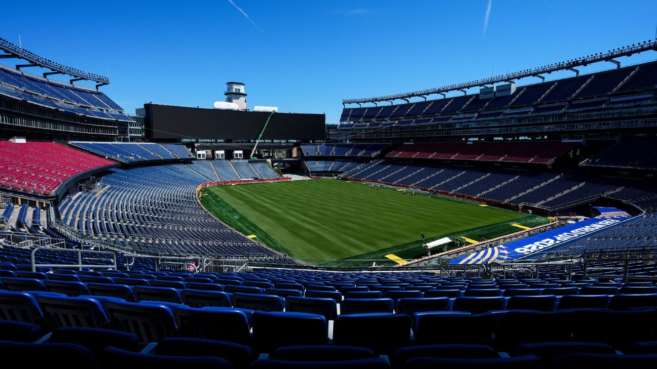NFL球场变身世界杯草皮：11座主场完成改造